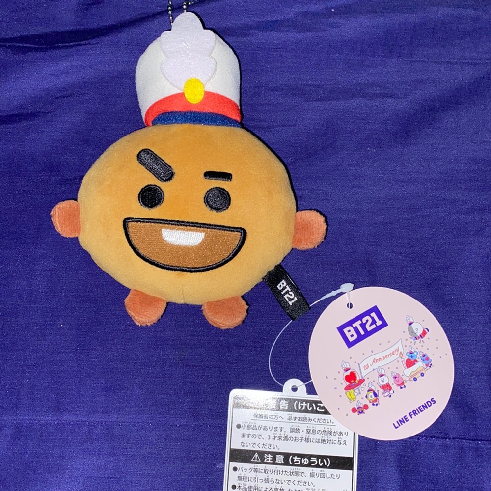 NWT Shooky BT21 Doll - BT21 Linefriends Japan